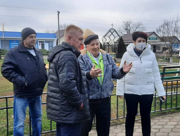 Рабочая встреча с активом Мужского Совета села Кулешовка